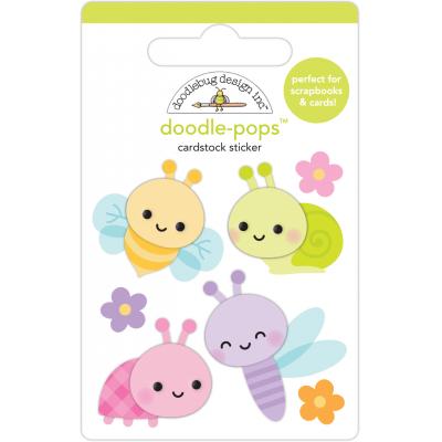 Doodlebug Fairy Garden Sticker - Bug Babies